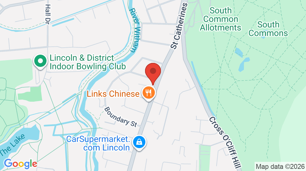 Map showing the location of Italian Barbers Shop