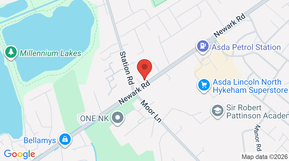 Map showing the location of Jade Garden Chinese Takeaway