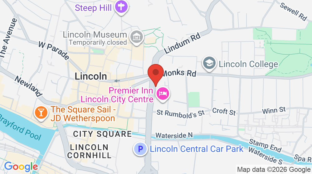 Map showing the location of Jolly Brewer
