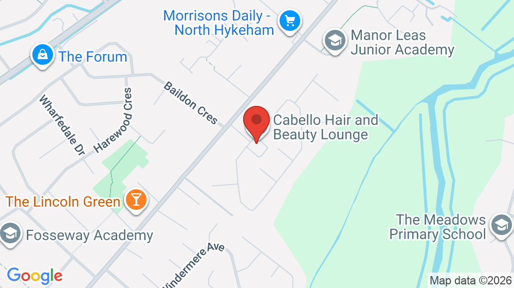 Map showing the location of Julies Hair Design