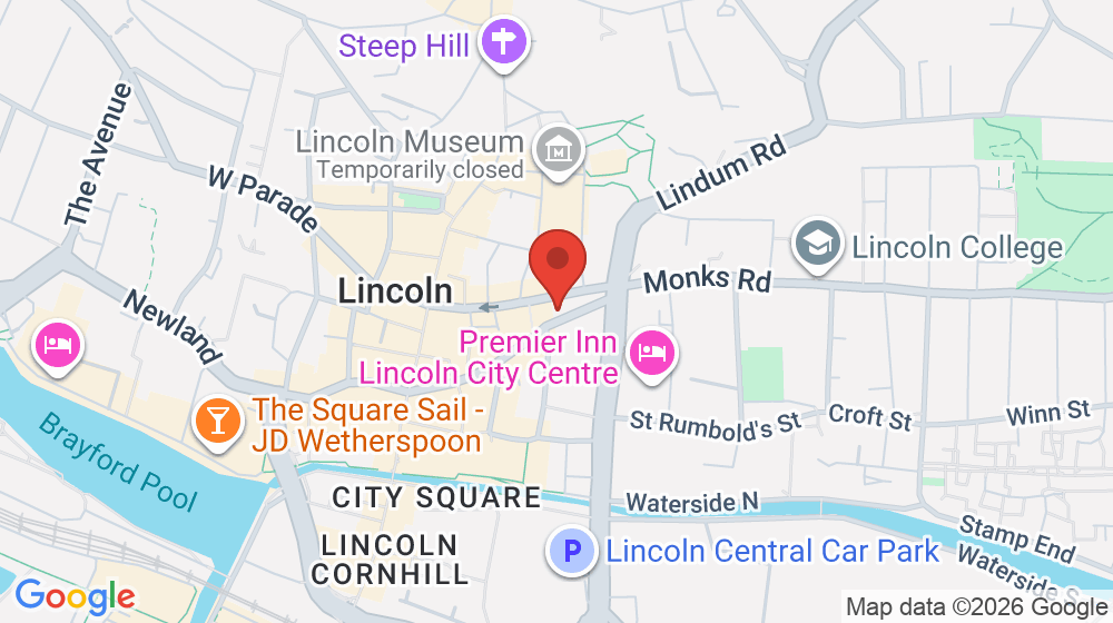 Map showing the location of King & Co.