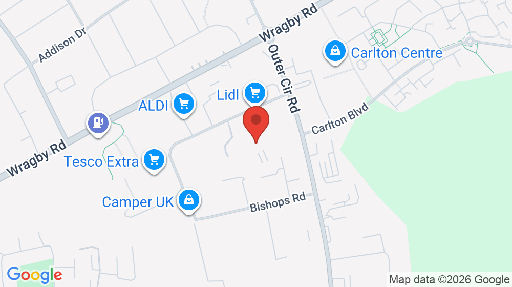 Map showing the location of Lincolnshire Co-op