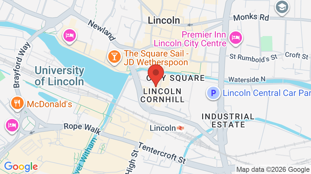Map showing the location of Lloyds Bank