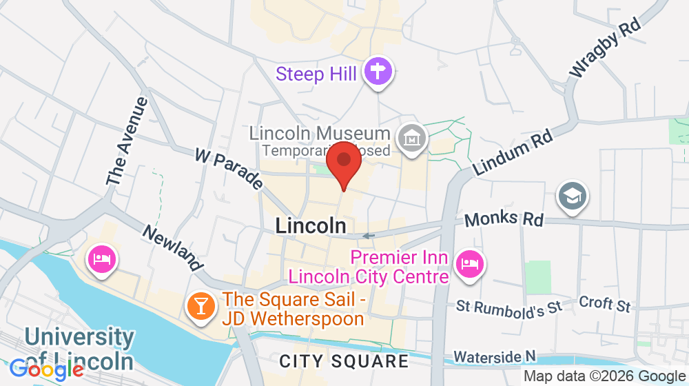 Map showing the location of Lolly Aesthetics