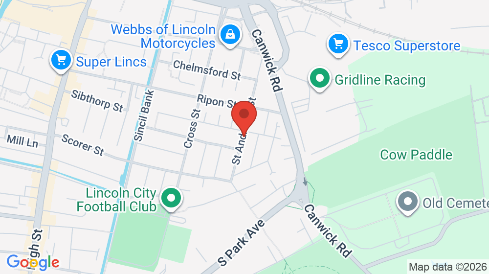 Map showing the location of Luxshan Stores