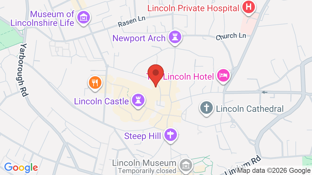 Map showing the location of Mark Jeffs Hair & Beauty