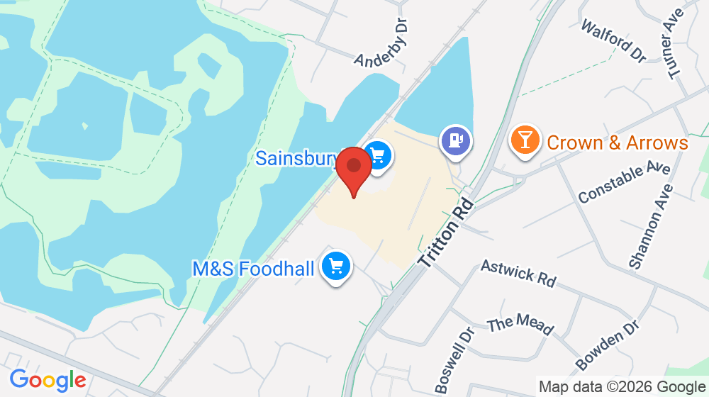 Map showing the location of Matalan