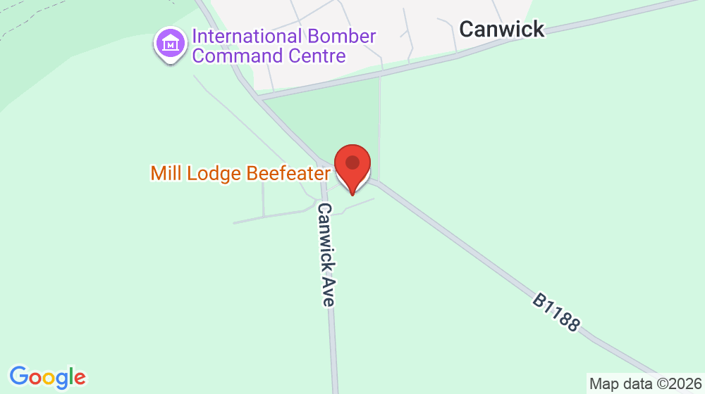 Map showing the location of Mill Lodge