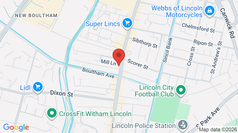 Map showing the location of Millers Arms