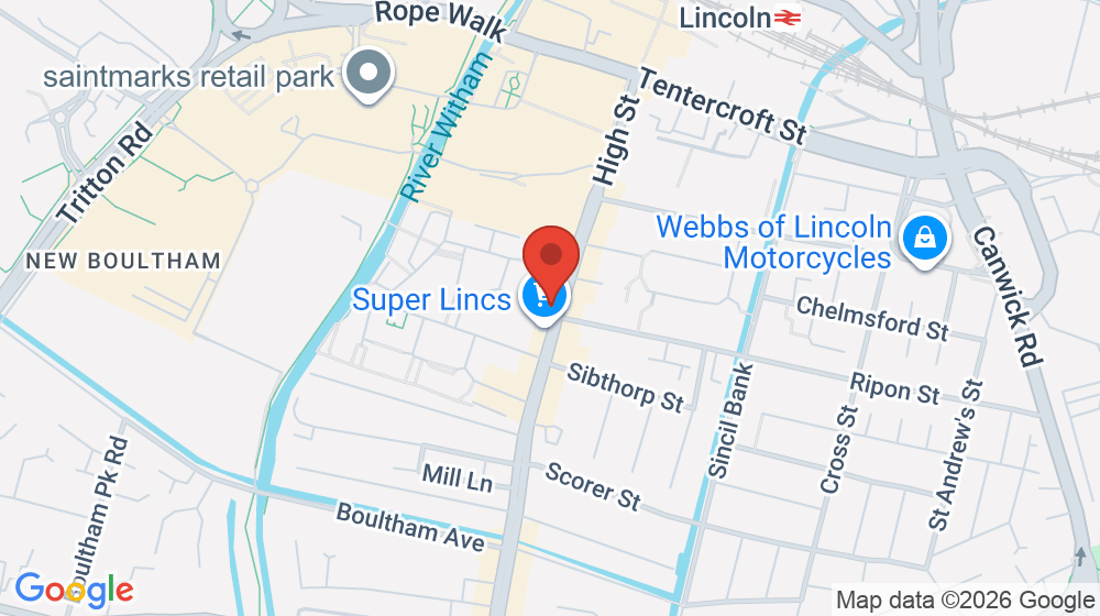 Map showing the location of Mixor Shawarma & Kebab