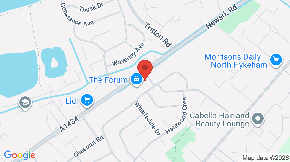 Map showing the location of Morrisons Daily