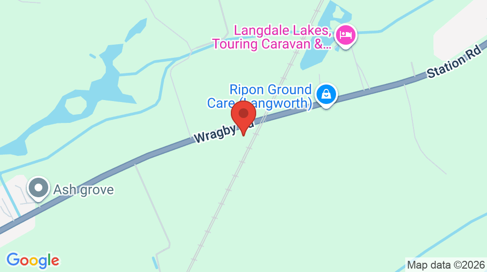 Map showing the location of New Station