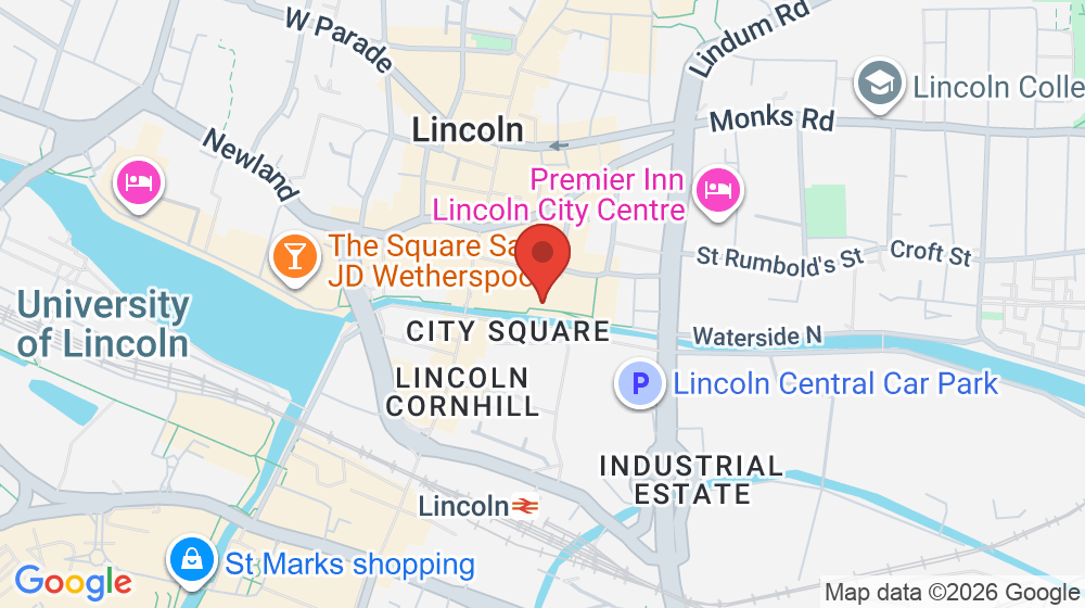 Map showing the location of Next
