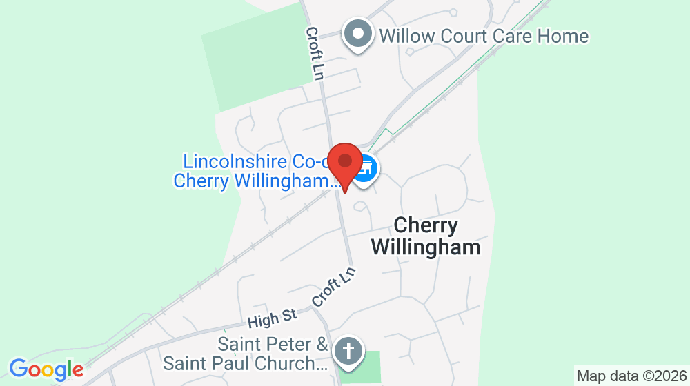 Map showing the location of Nicola's Hair and Nail Salon