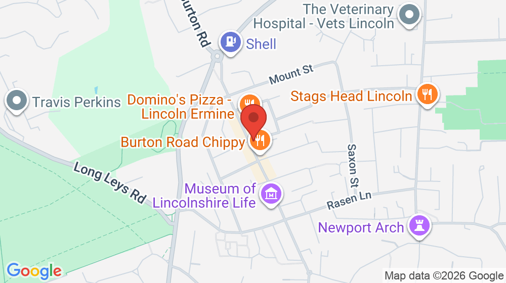 Map showing the location of Nina'a Hairdressing