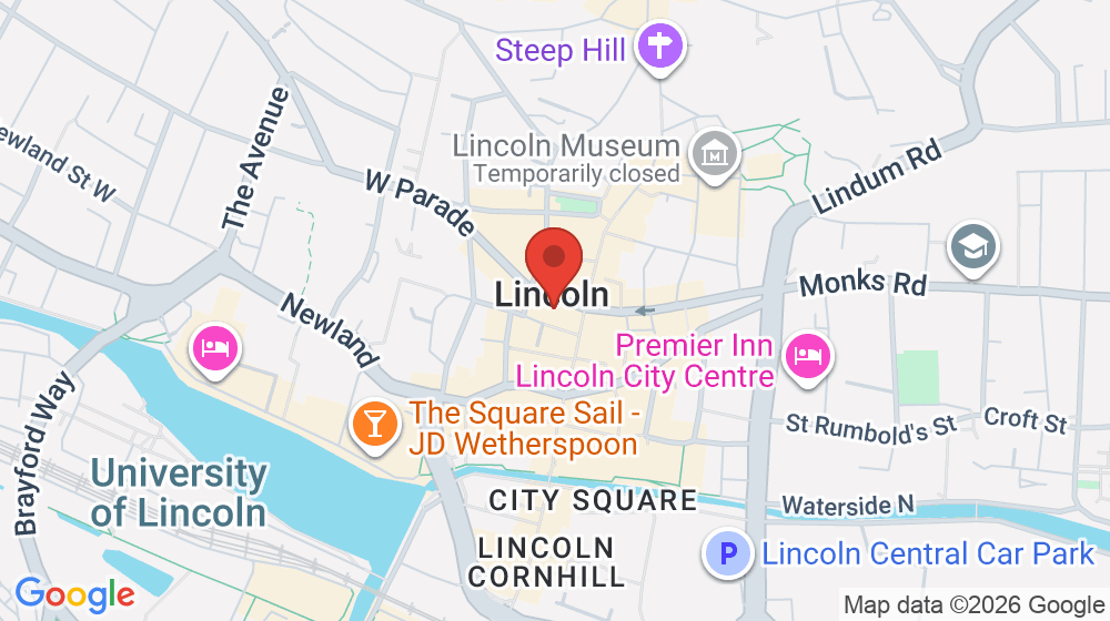 Map showing the location of Poppin