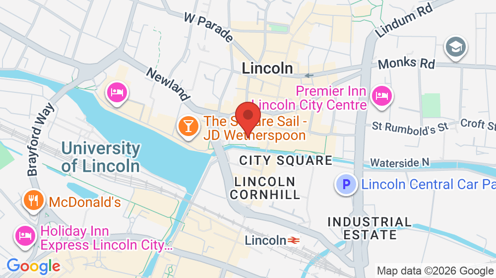 Map showing the location of Primark