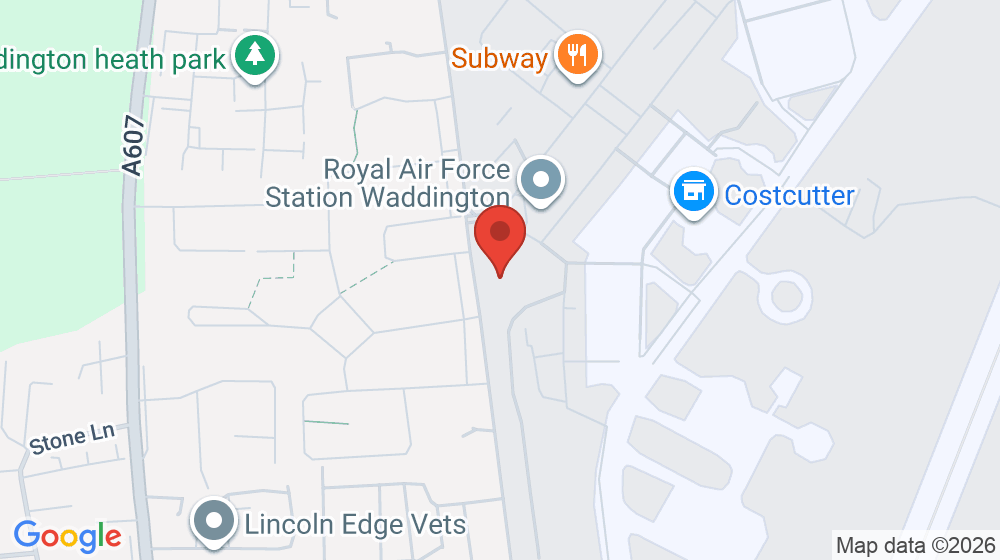 Map showing the location of Primary Care Rehabilitation Facility Waddington