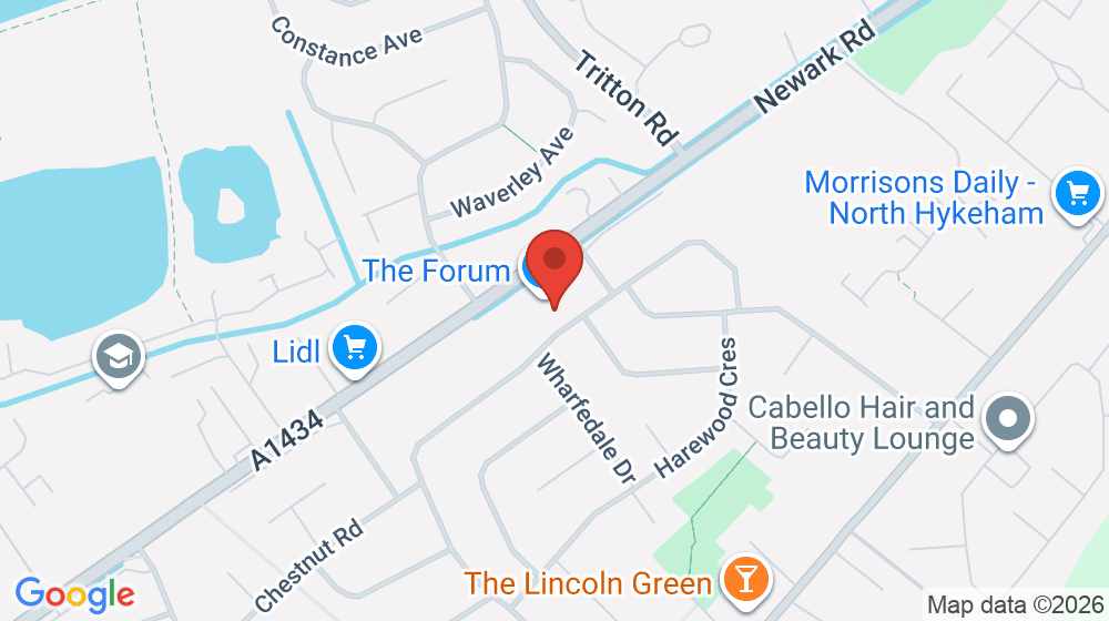 Map showing the location of Pygott & Crone