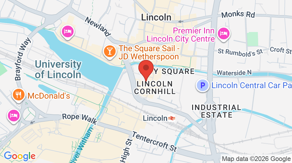 Map showing the location of River Island