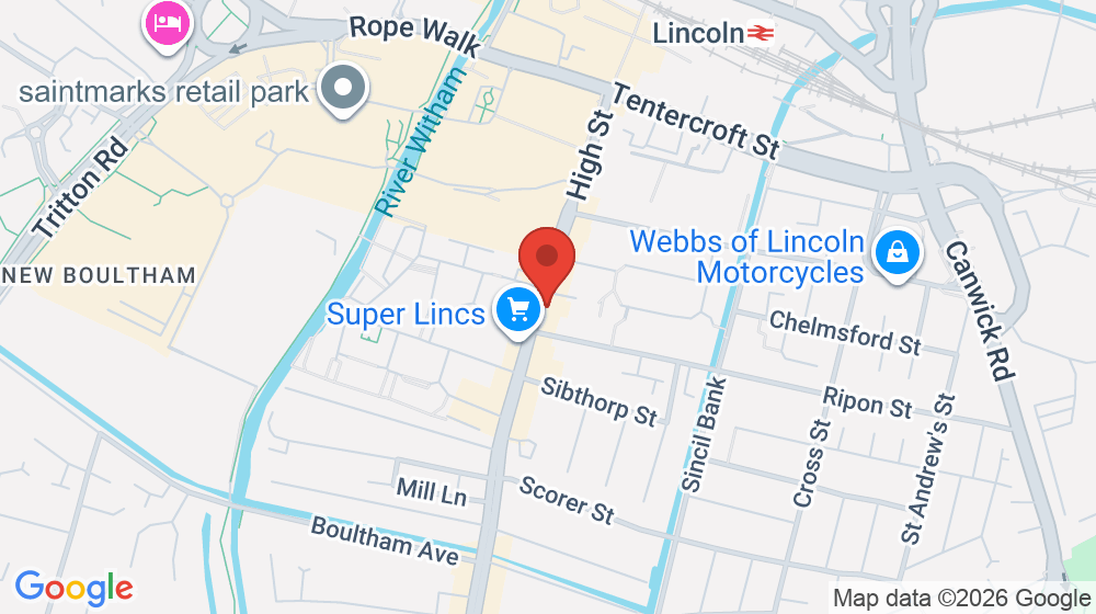Map showing the location of Sardar Ji Restaurant & Takeaway