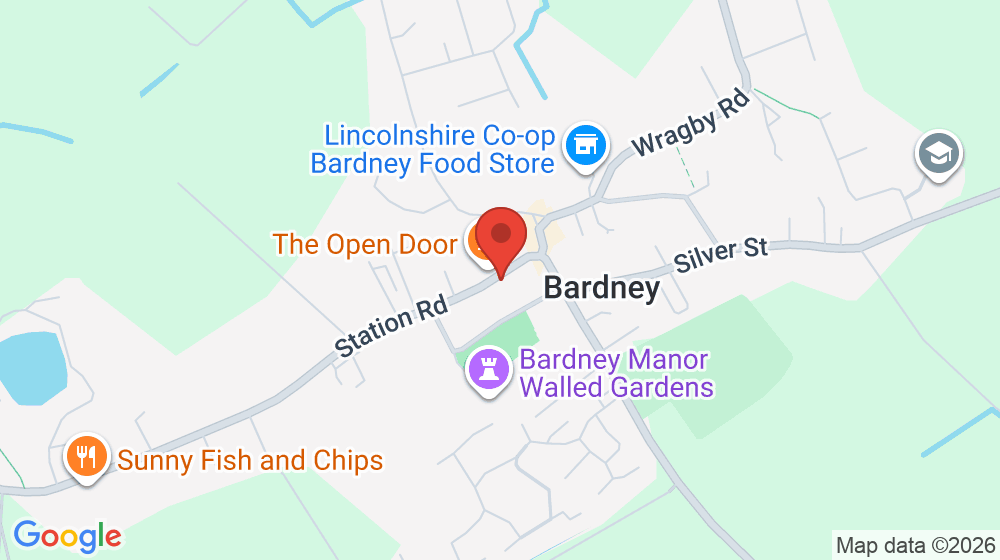 Map showing the location of Scissors & Style