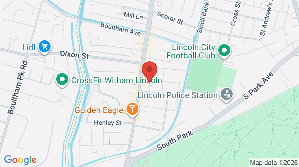 Map showing the location of Shakespeare Street Garage