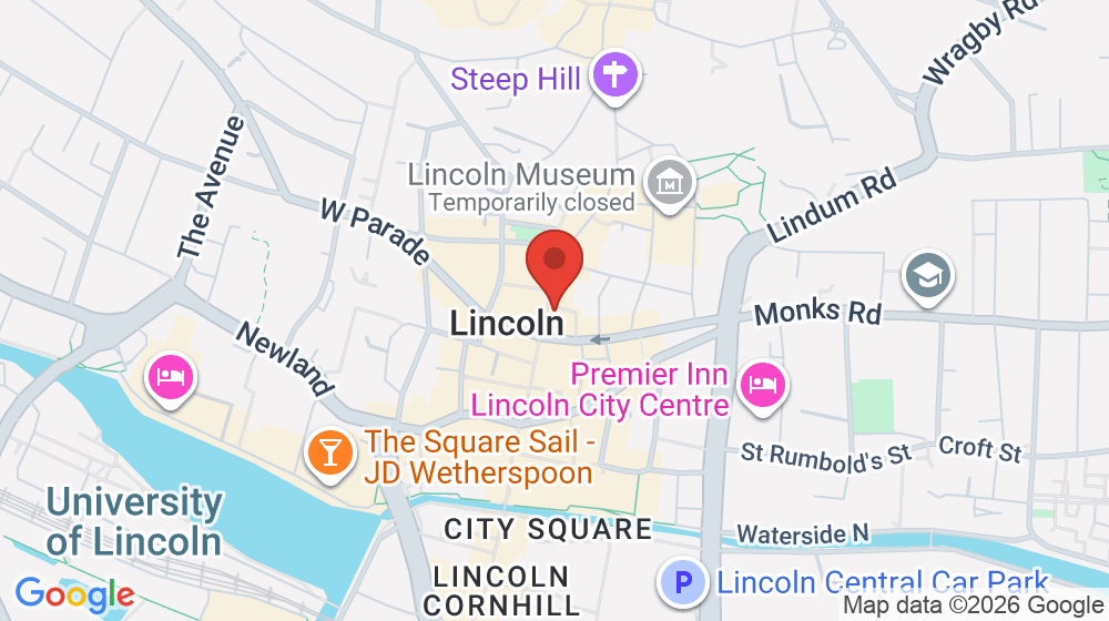Map showing the location of Shanti Nails & Beauty
