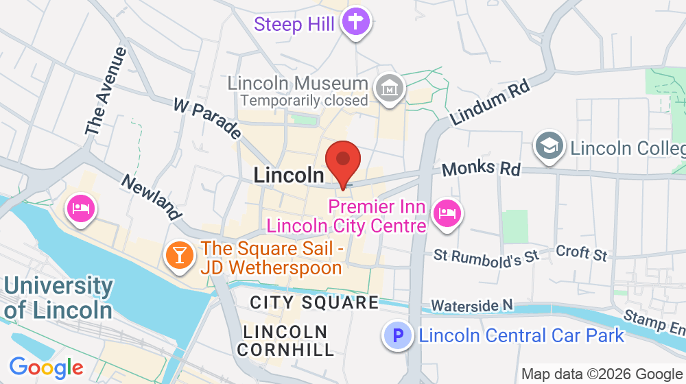Map showing the location of Sills & Betteridge Solicitors