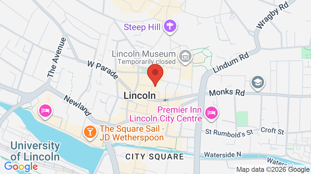 Map showing the location of Slug and Lettuce