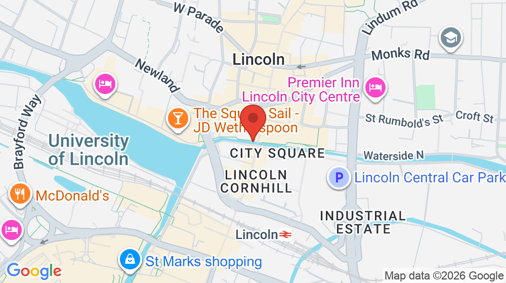 Map showing the location of Stokes to go