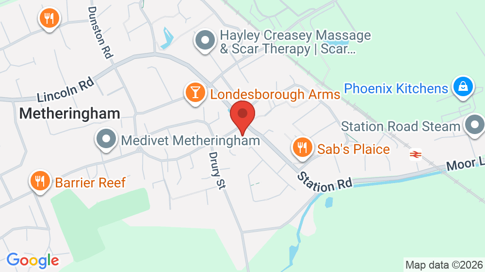 Map showing the location of Texaco