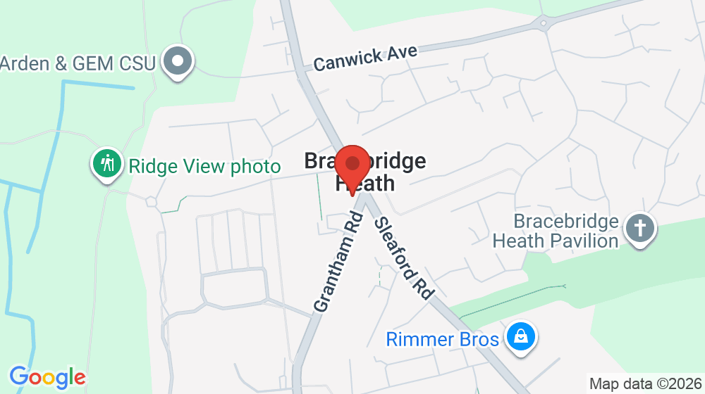 Map showing the location of The Bull