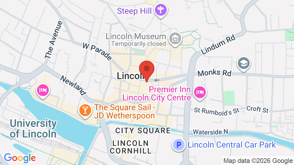 Map showing the location of The Hunger Gate