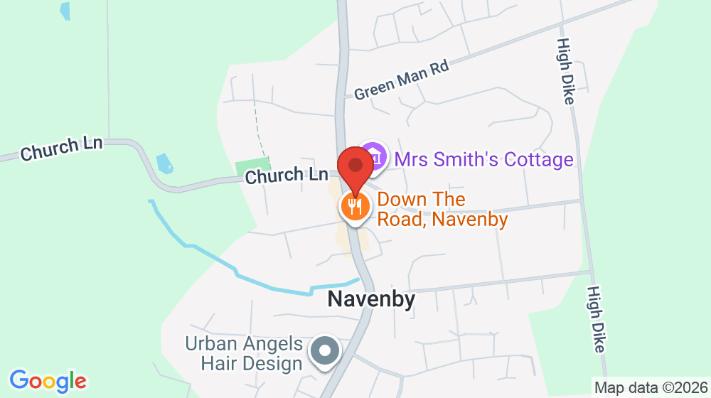 Map showing the location of The King's Head