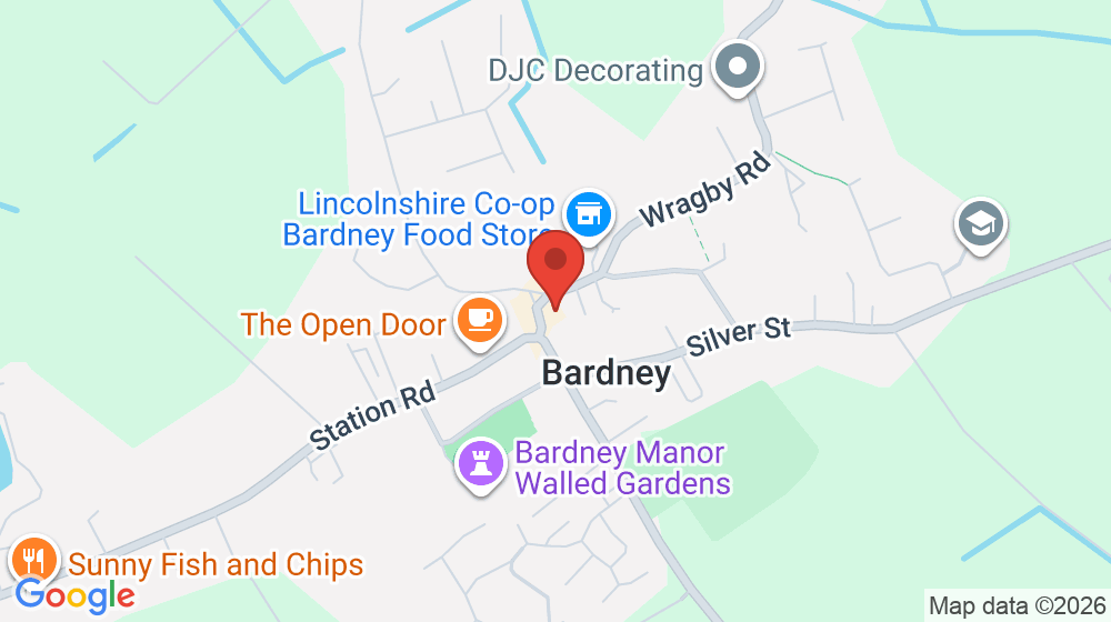 Map showing the location of The Old Angel