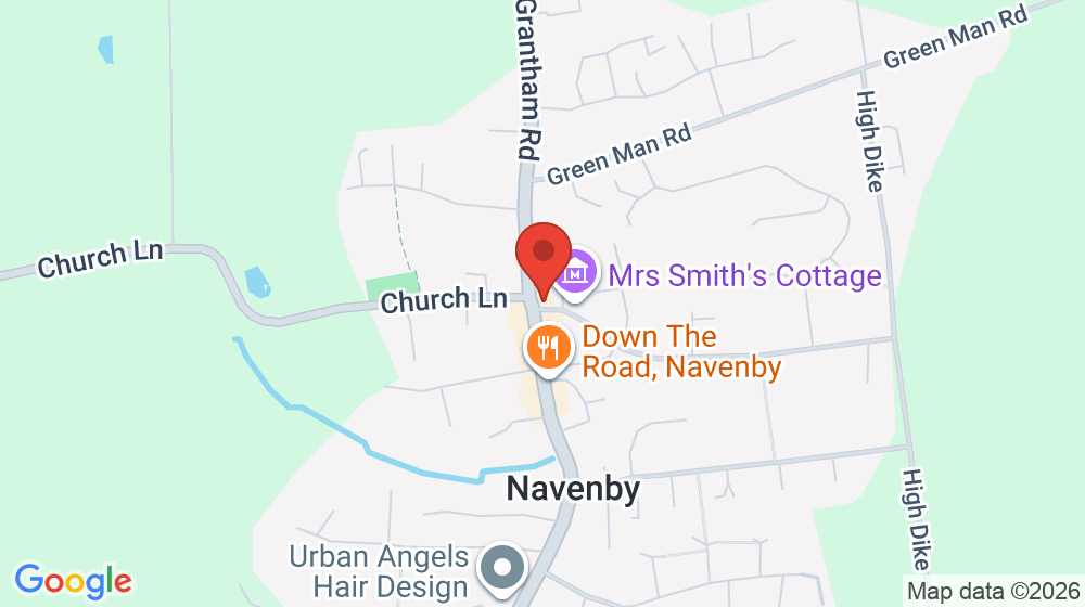 Map showing the location of The Old Filling Station