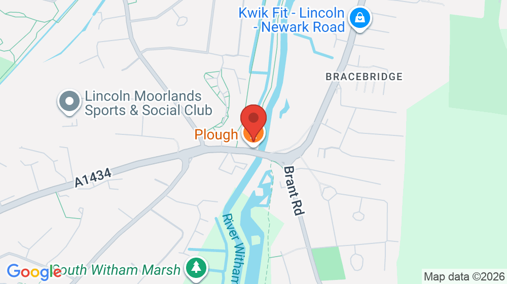 Map showing the location of The Plough