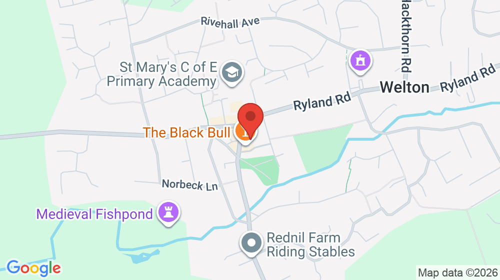 Map showing the location of The Secret Garden Tea Rooms