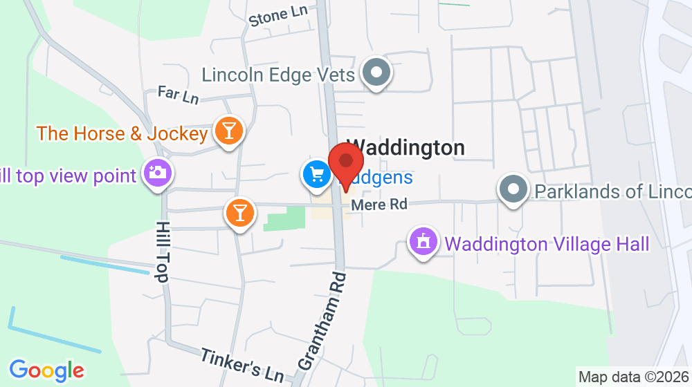 Map showing the location of The Wheatsheaf