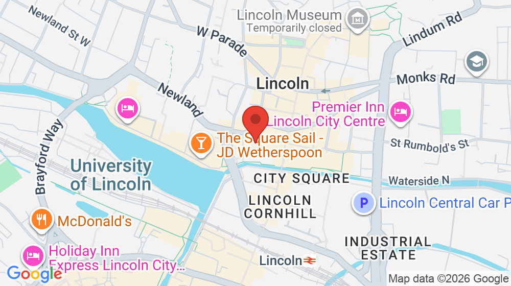 Map showing the location of The William Foster