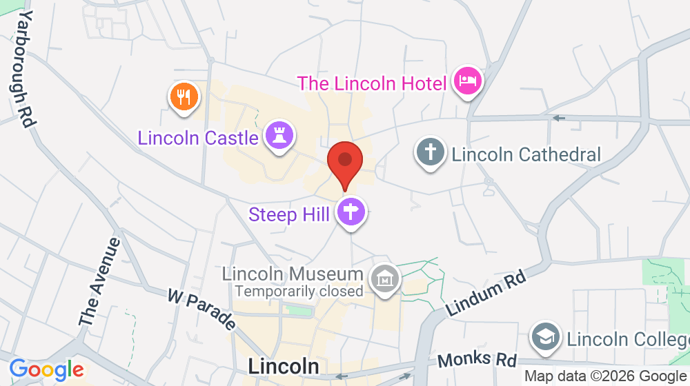 Map showing the location of Timepiece Repairs