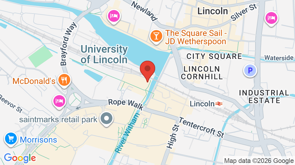 Map showing the location of Tower Bar