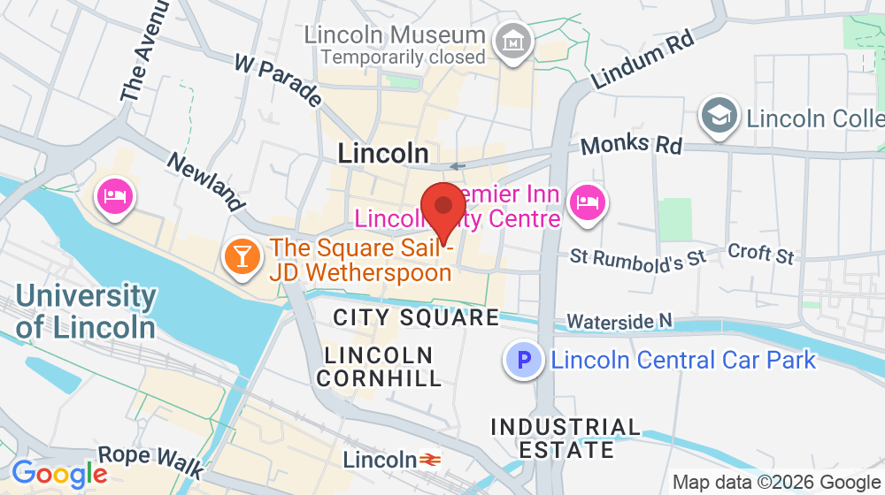 Map showing the location of TUI