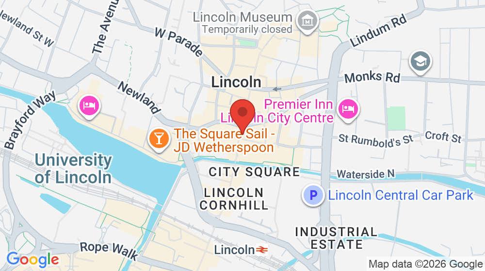 Map showing the location of Warren James