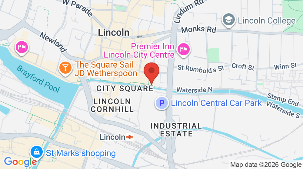 Map showing the location of Witch & Wardrobe