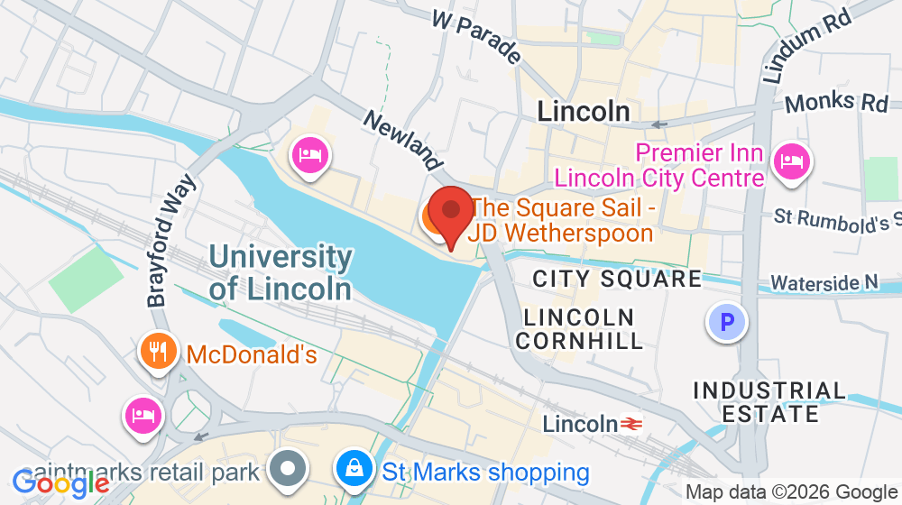 Map showing the location of Zizzi